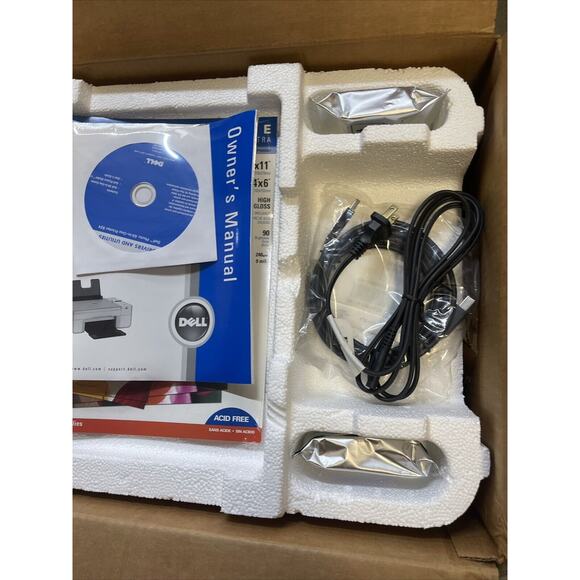 Dell Photo AIO Printer 924, New In Box With Manual And Ink - Beauty - Picture 3 of 7
